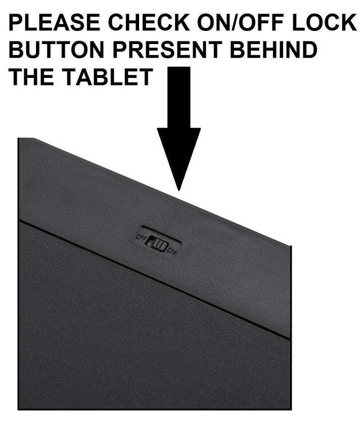 SUPER TOY 12 Inch LCD Writing Tablet Reusable E-Note Pad Graphic Drawing Best Birthday Gift for Kids Boys Girls