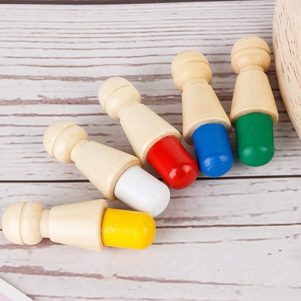 Wooden Memory Match Stick Chess Game,BLOWEST Colorful Memory Chess, Funny Block Board Game, Early Educational Toy, Brain Training Games